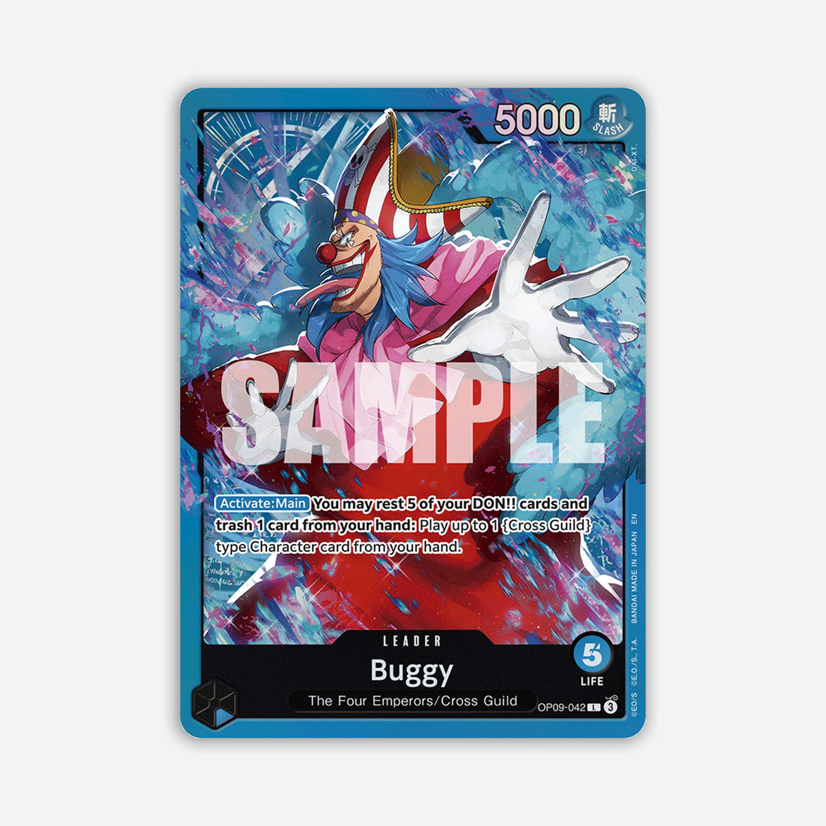 One Piece Card Game: Starter Deck - BLUE Buggy - ST25 - Made In Camelot