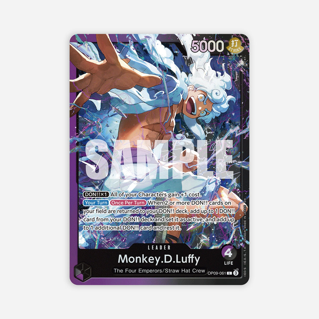 One Piece Card Game: Starter Deck - PURPLE/BLACK Monkey.D.Luffy ST26 - Made In Camelot