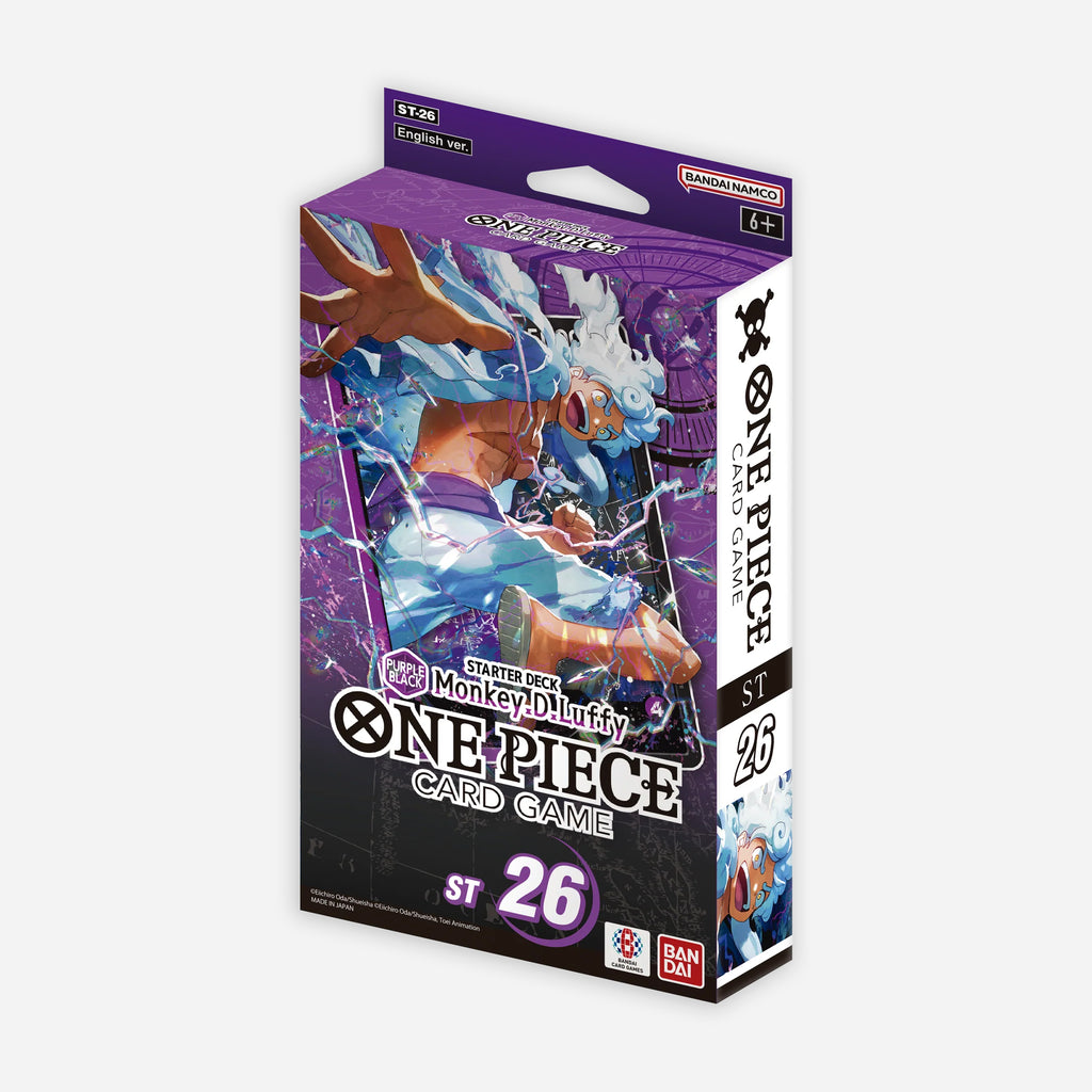 One Piece Card Game: Starter Deck - PURPLE/BLACK Monkey.D.Luffy ST26 - Made In Camelot