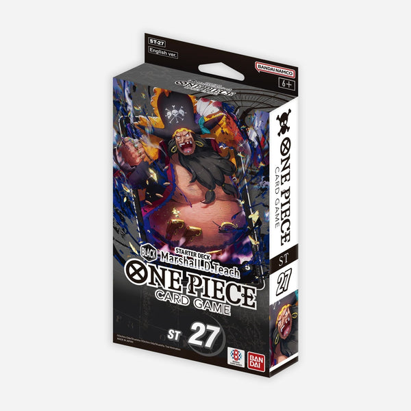 One Piece Card Game: Starter Deck - BLACK Marshall.D.Teach - ST27 - Made In Camelot