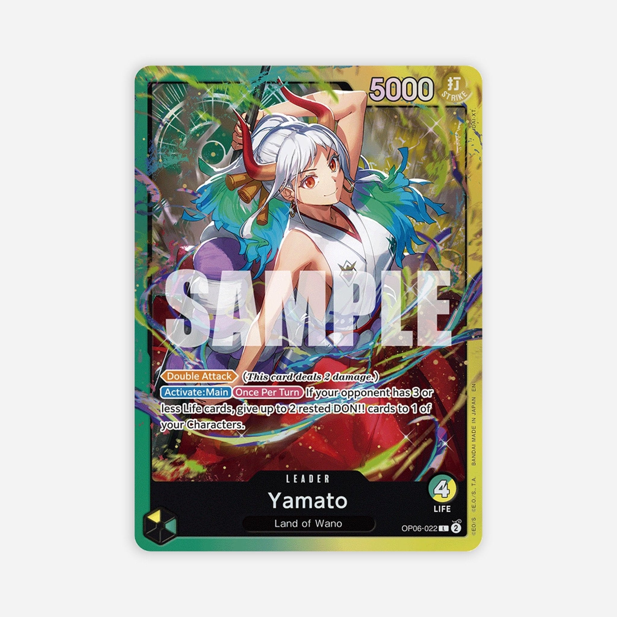 One Piece Card Game: Starter Deck - GREEN/YELLOW Yamato - ST28 Made In Camelot One Piece Card Game: Starter Deck - GREEN/YELLOW Yamato - ST28 Made In Camelot