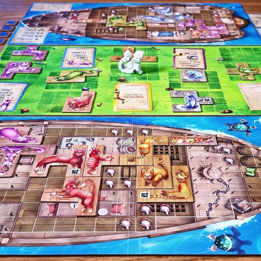 The Isle of Cats Duel Board Game - Made In Camelot