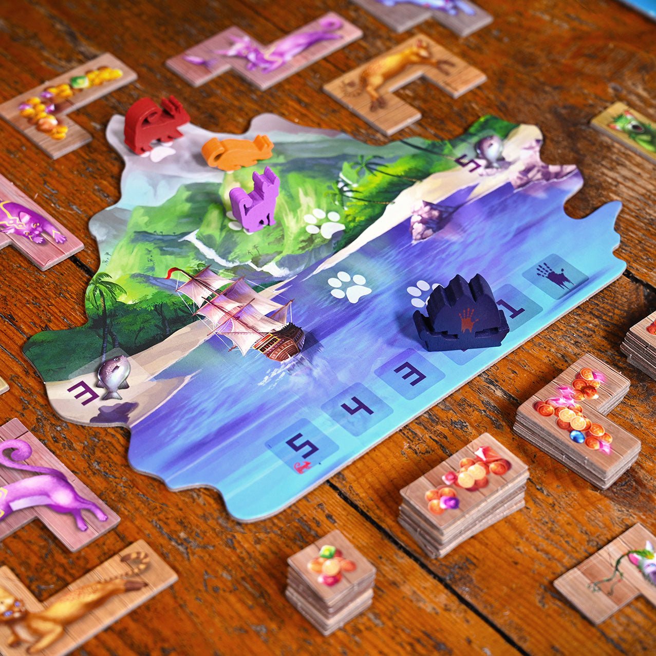 The Isle of Cats Board Game - Made In Camelot