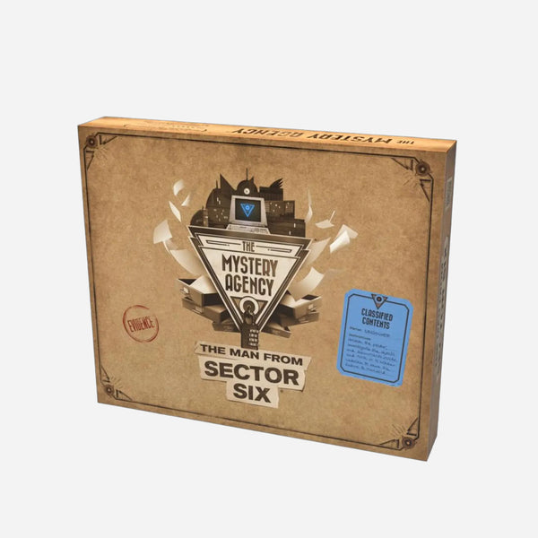 The Man From Sector Six Escape Room Board Game - Made In Camelot