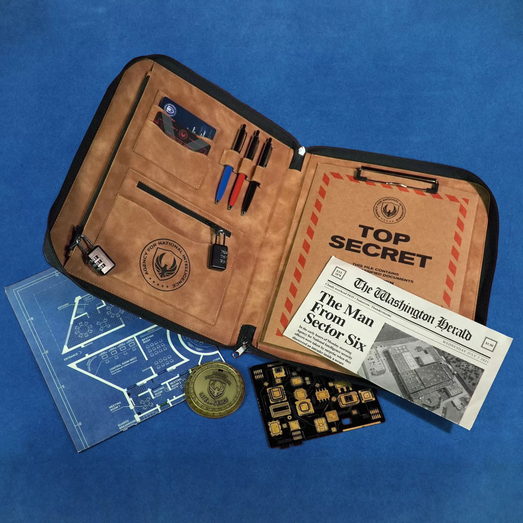 The Man From Sector Six Escape Room Board Game - Made In Camelot