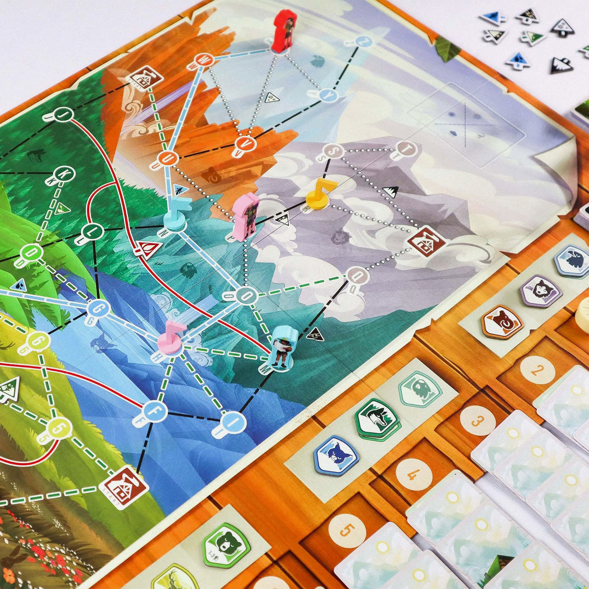 The Peak Team Board Game - Made In Camelot