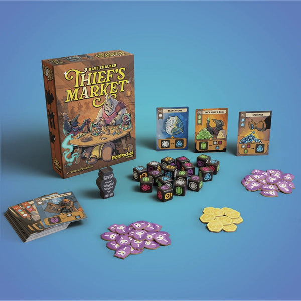 Thief's Market Board Game - Made In Camelot