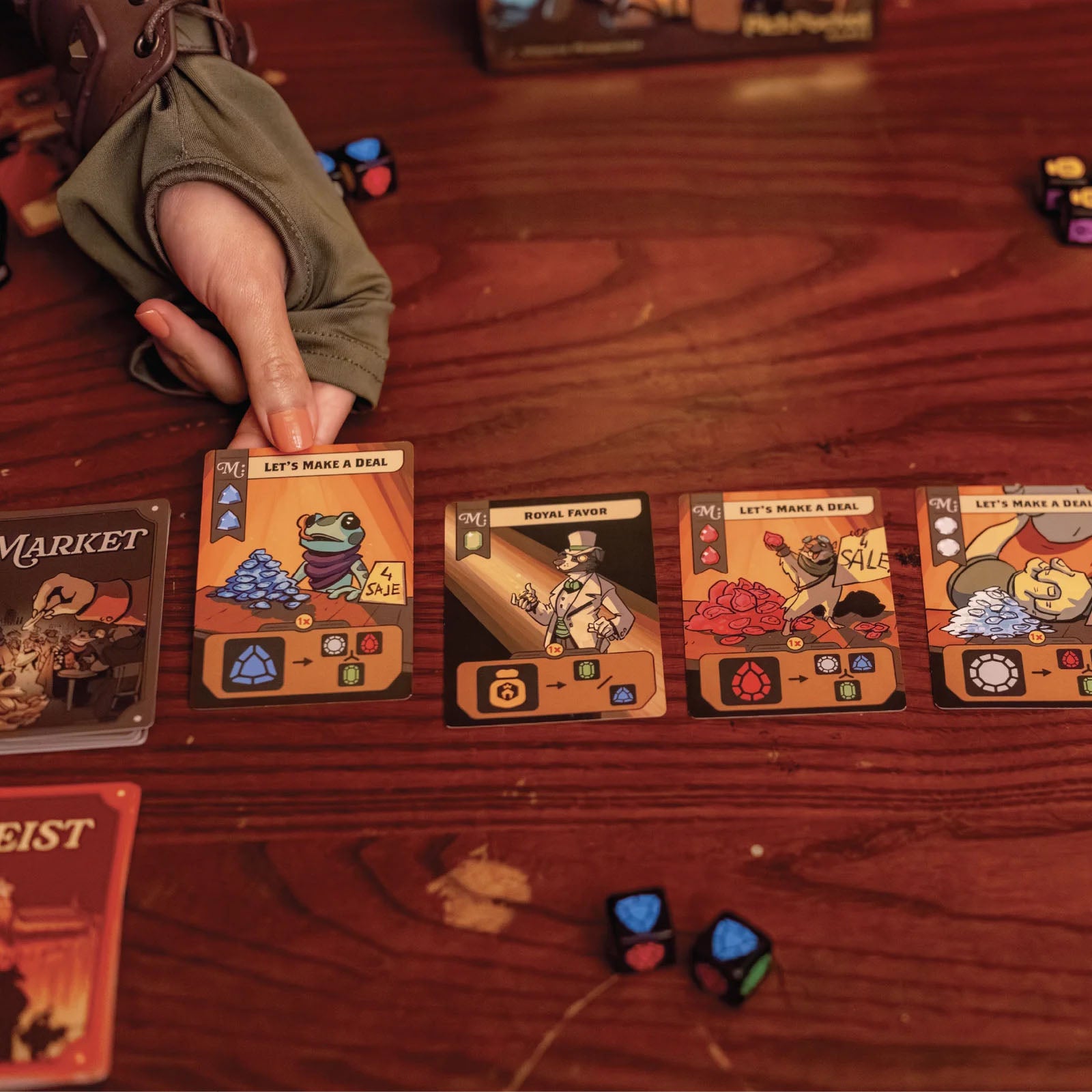 Thief's Market Board Game - Made In Camelot