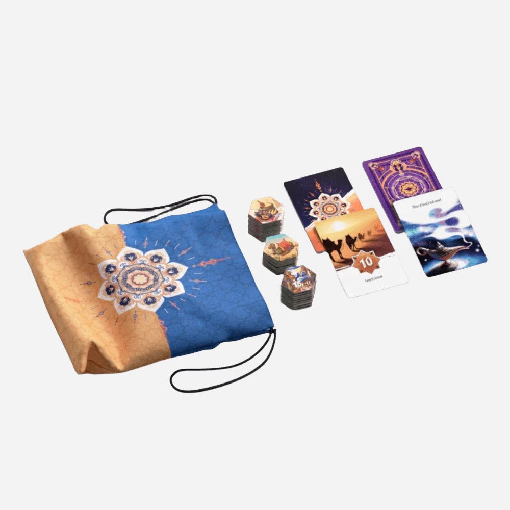 Through the Desert: Bazaar Expansion Board Game - Made In Camelot