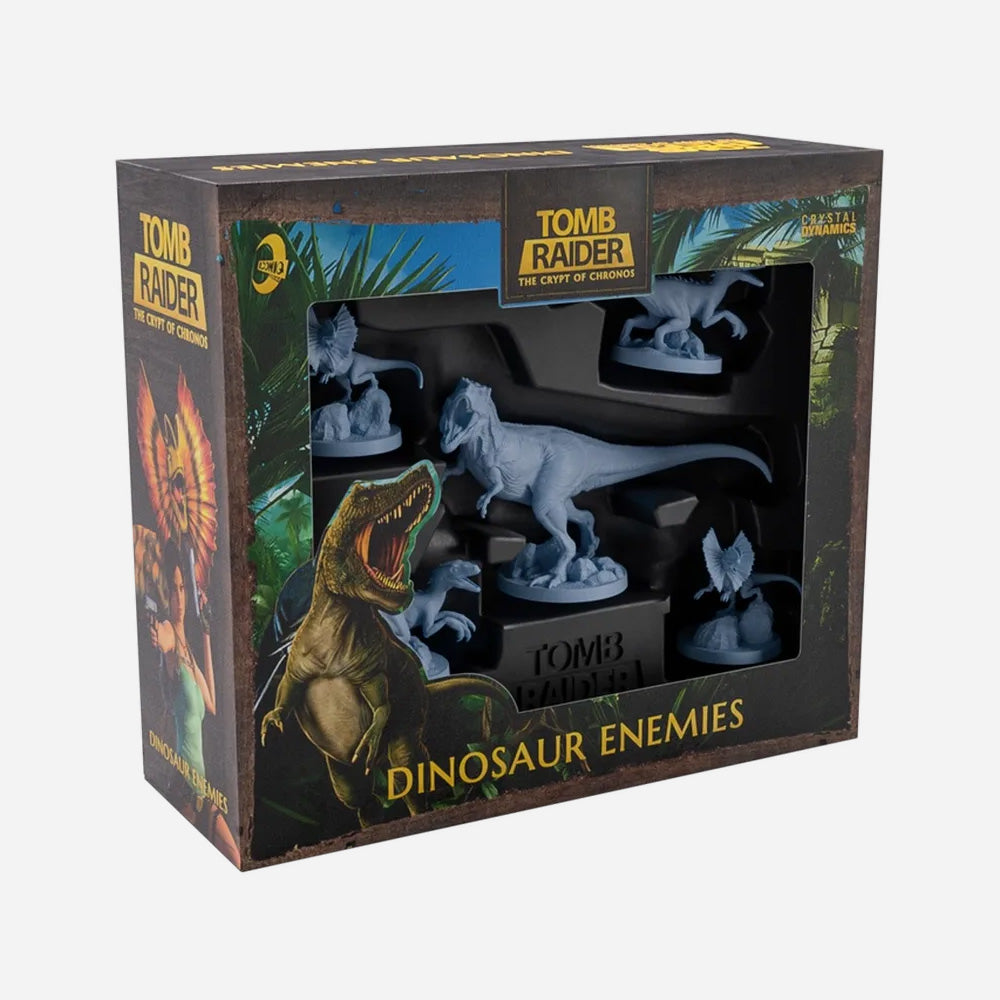 Tomb Raider: The Crypt of Chronos - Dinosaur Enemies Expansion Board Game