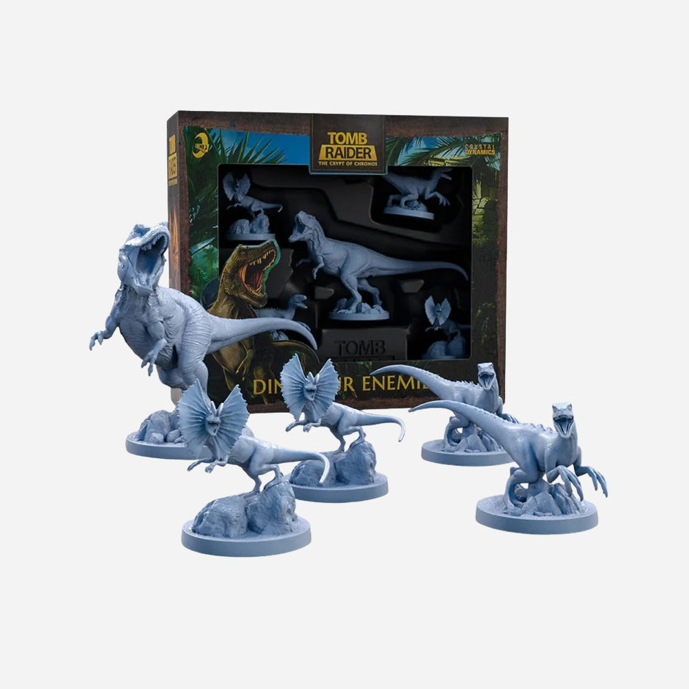 Tomb Raider: The Crypt of Chronos - Dinosaur Enemies Expansion Board Game