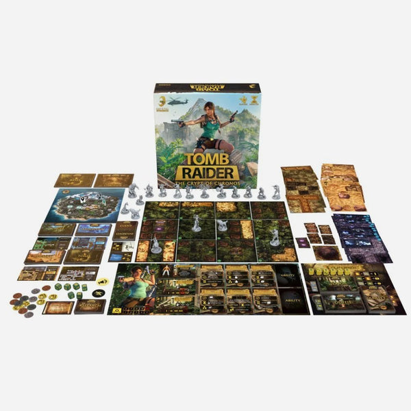 Tomb Raider: The Crypt of Chronos Board Game - Made In Camelot