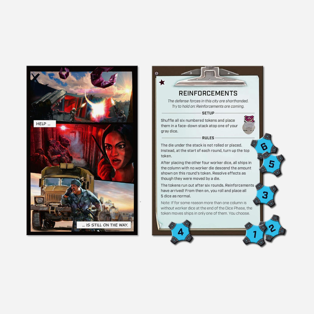 Under Falling Skies Board Game - Made In Camelot