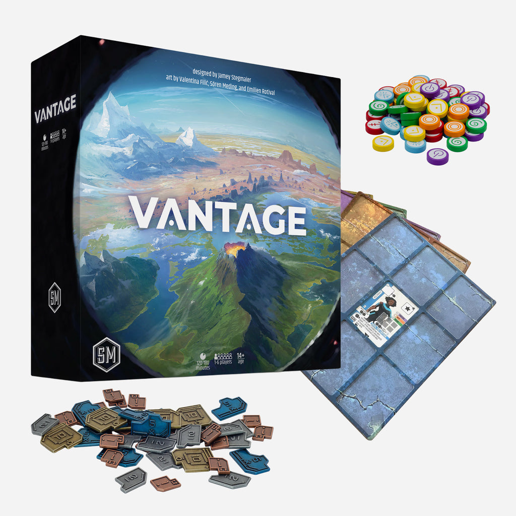 Vantage Board Game Bundle Made In Camelot