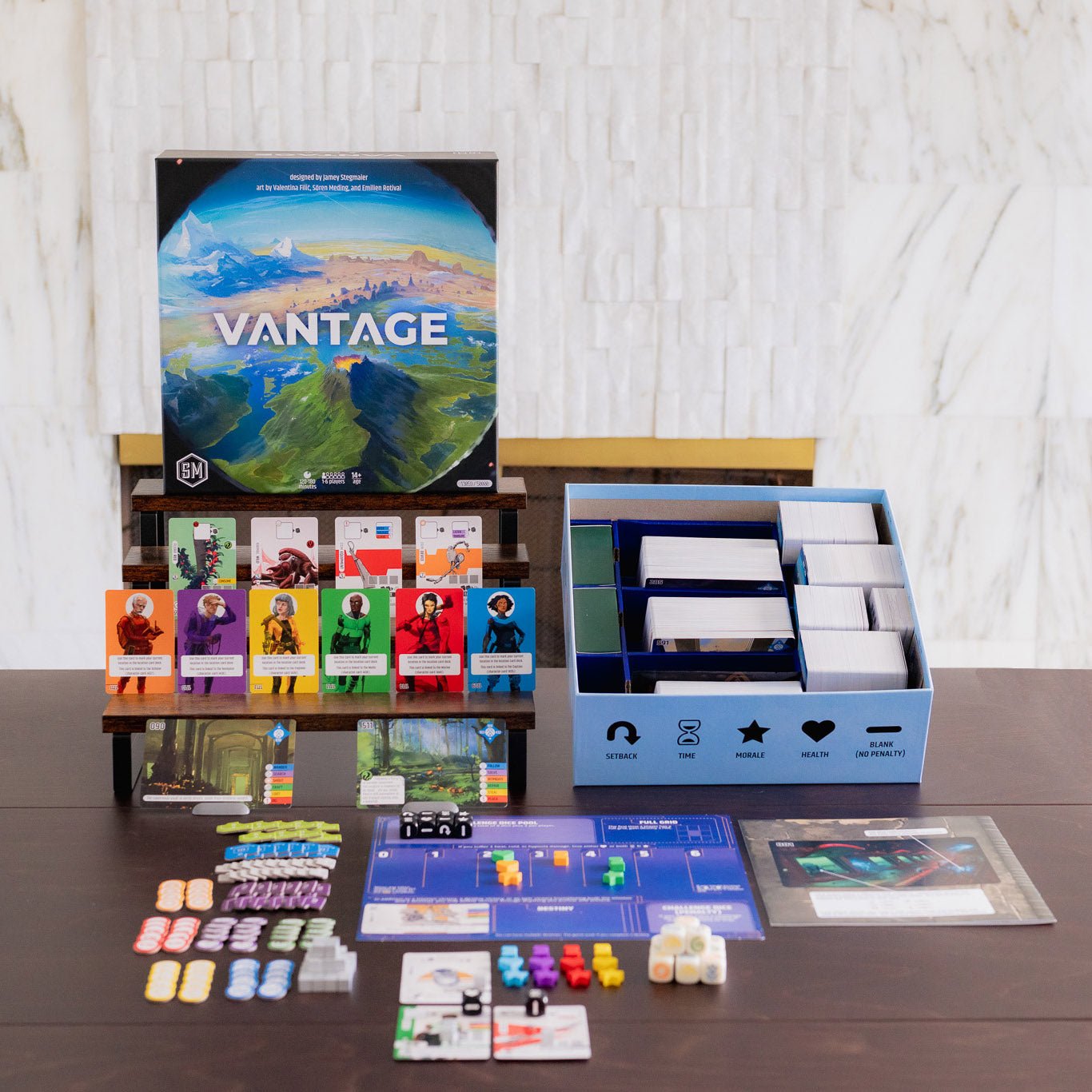 Vantage Board Game - Made In Camelot