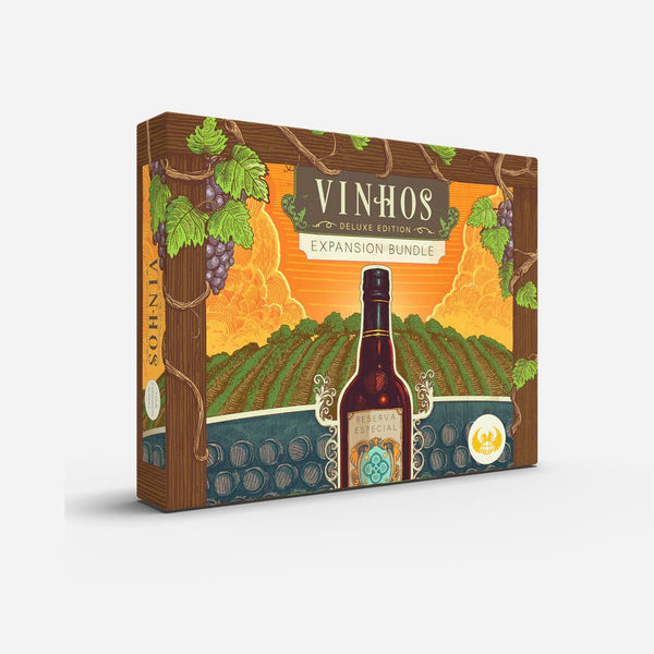 Vinhos Board Game: Deluxe Edition - Includes Expansion Bundle - Made In Camelot