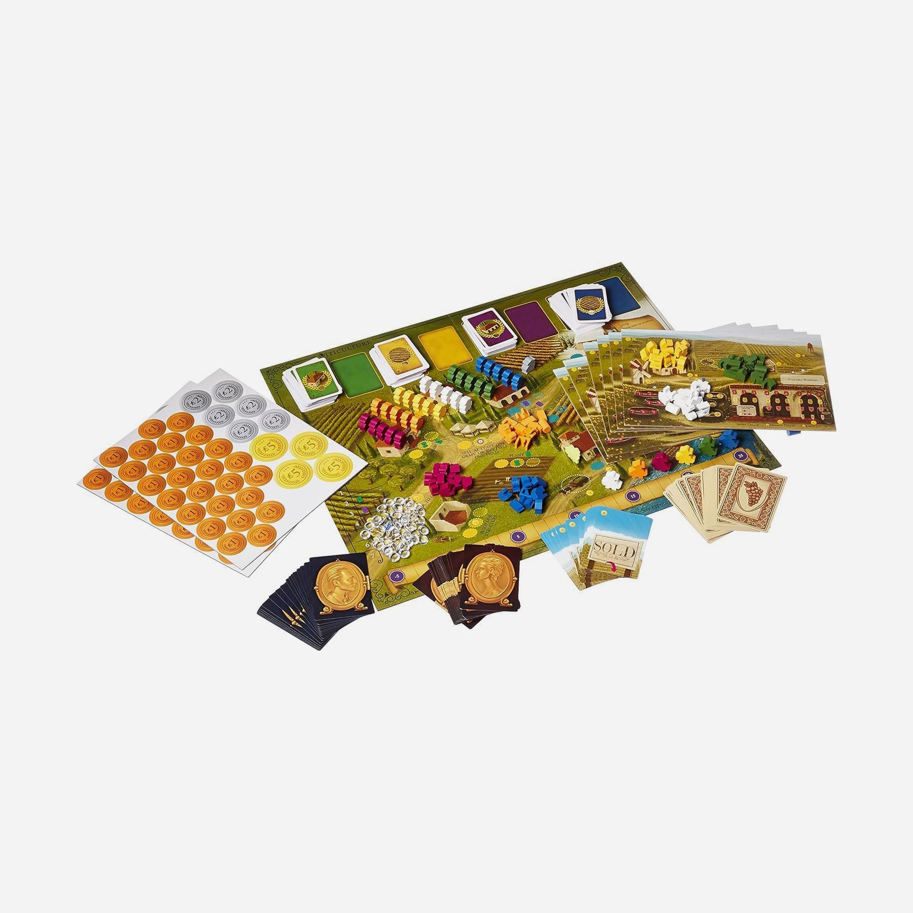 Viticulture Essential Edition Board Game - Made In Camelot