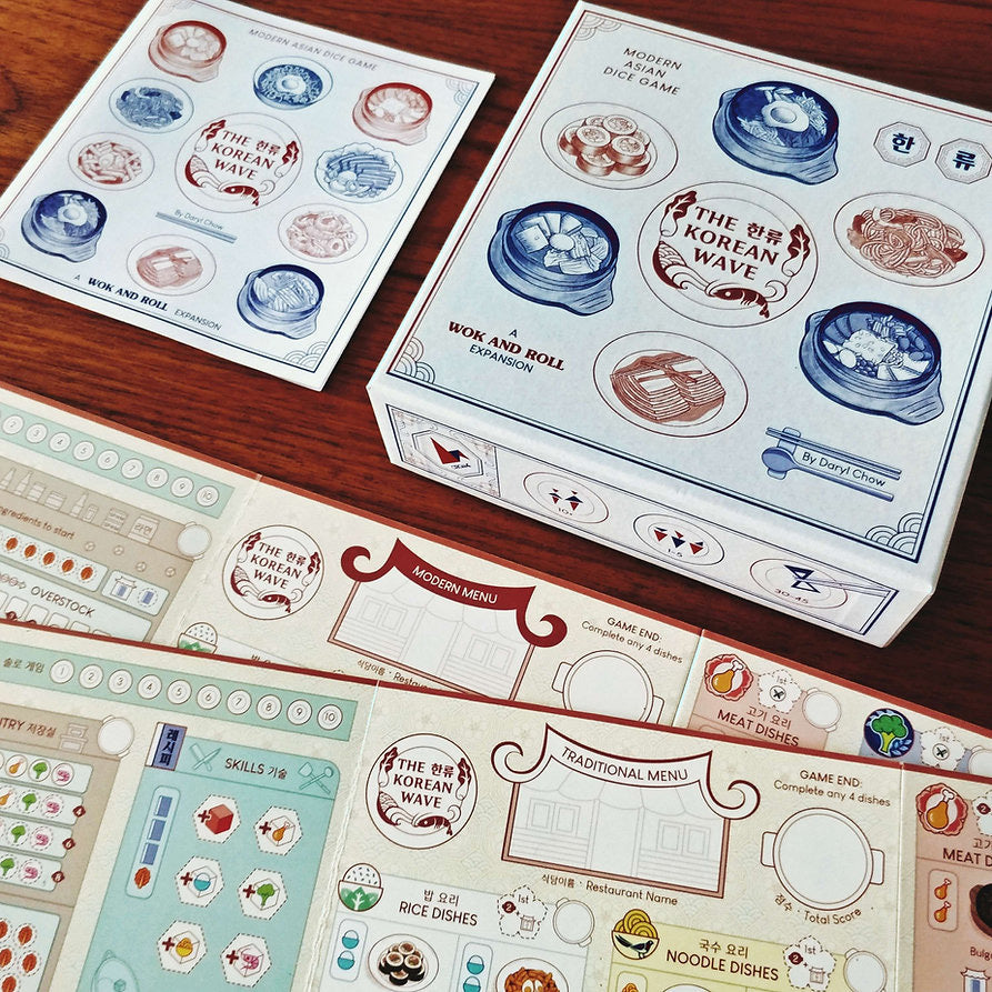 Wok and Roll: The Korean Wave Board Game
