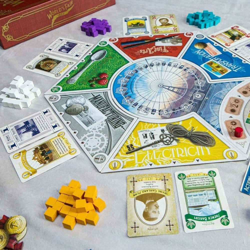World's Fair 1893 Board Game - Made In Camelot