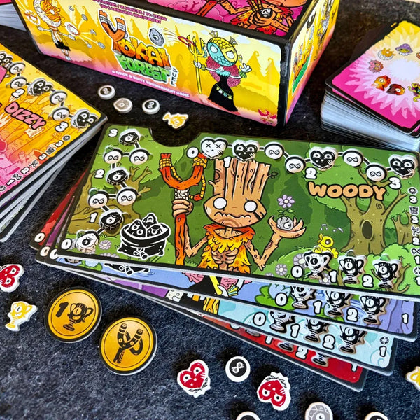 Yokai Forest Duel Board Game