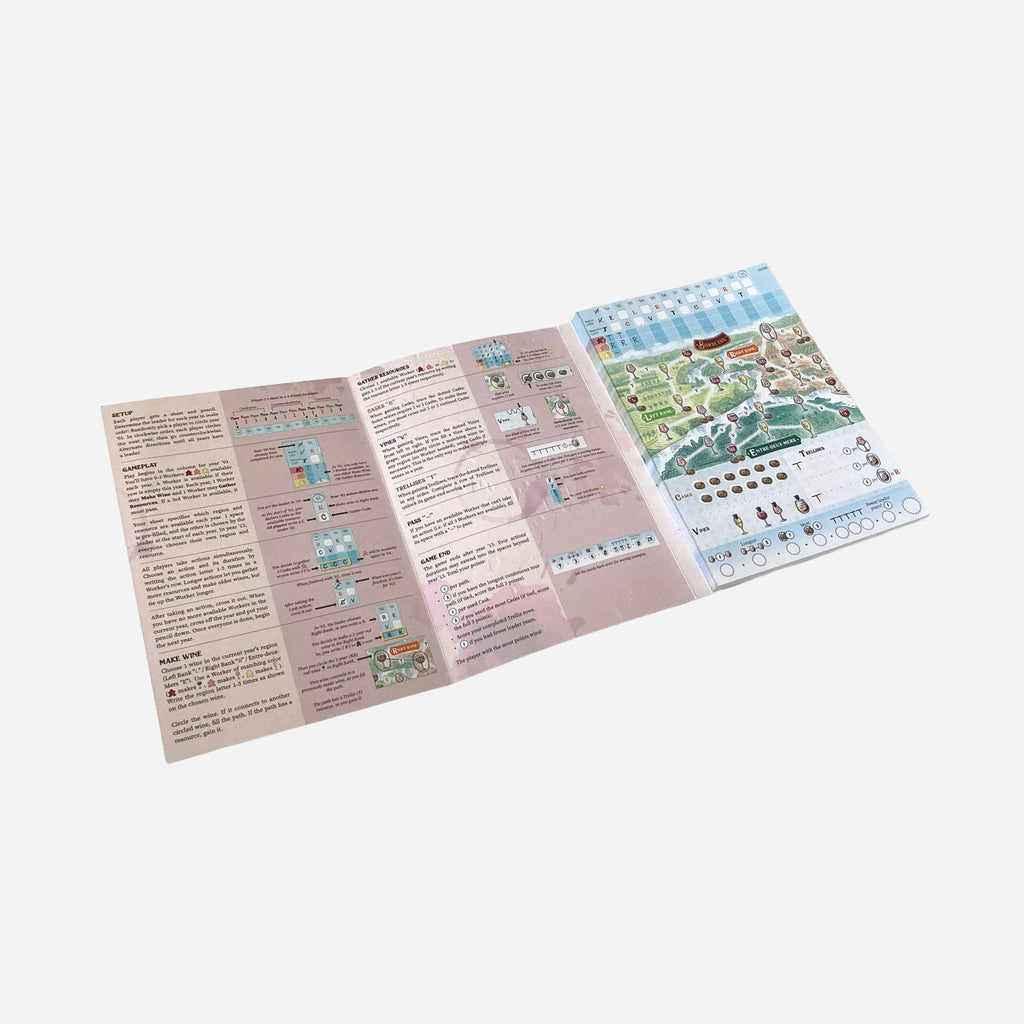 Bordeaux Print and Play Board Game