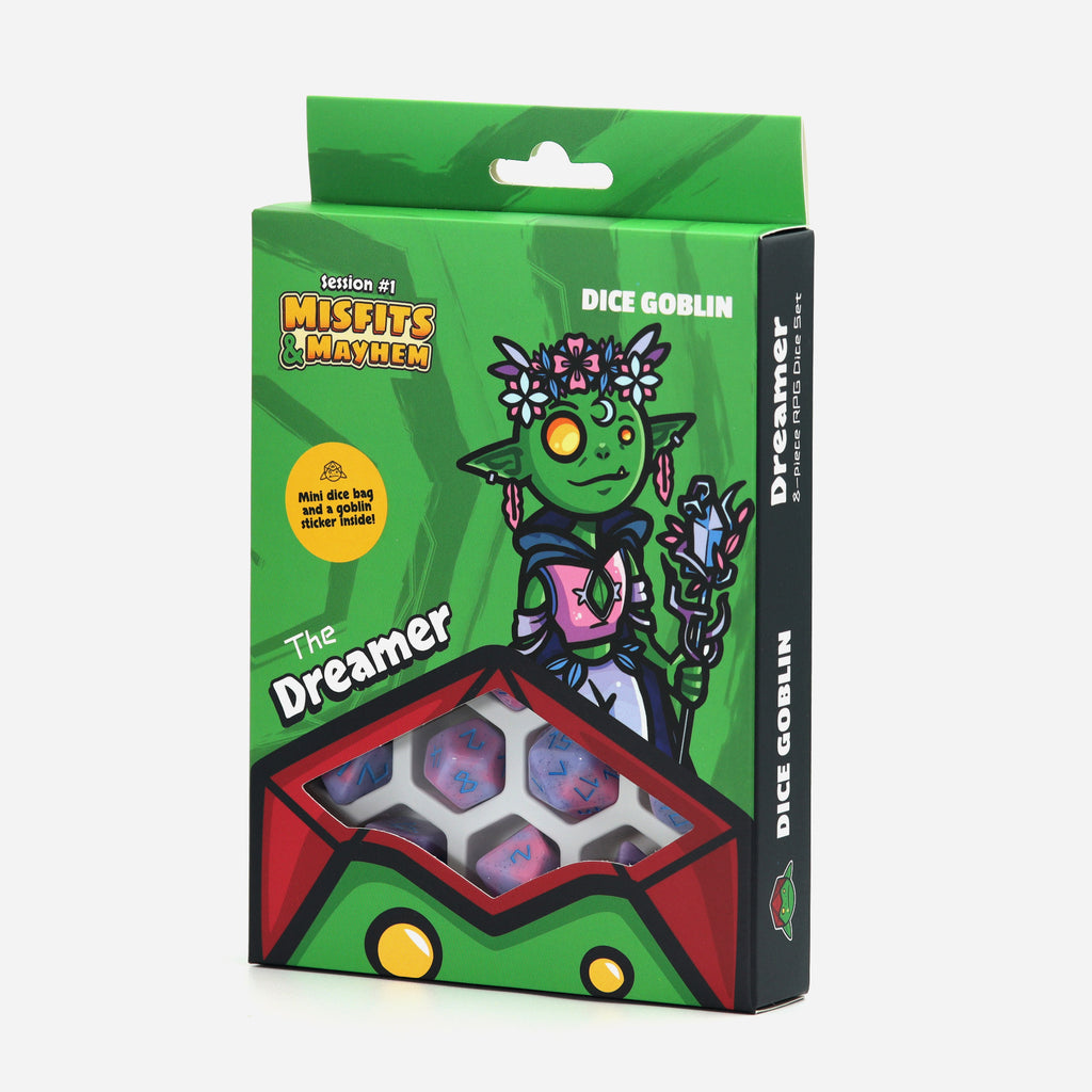 D&D Dice set - Dice Goblin: The Dreamer