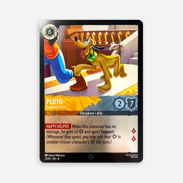 Disney Lorcana TCG - Pluto - Tried and True - Made In Camelot