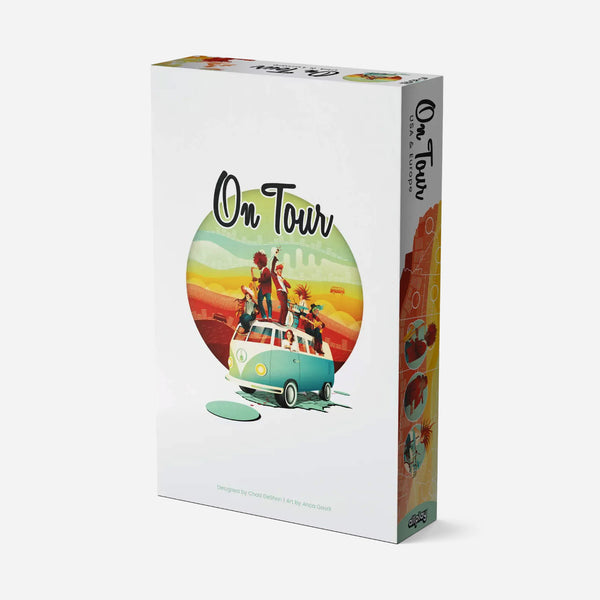 On Tour: USA & Europe Board Game - Made In Camelot
