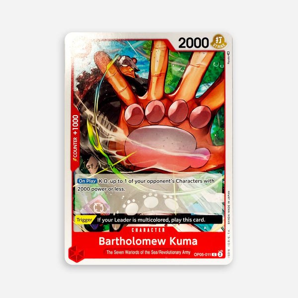 One Piece TCG - Bartholomew Kuma OP05 - 011 - Made In Camelot