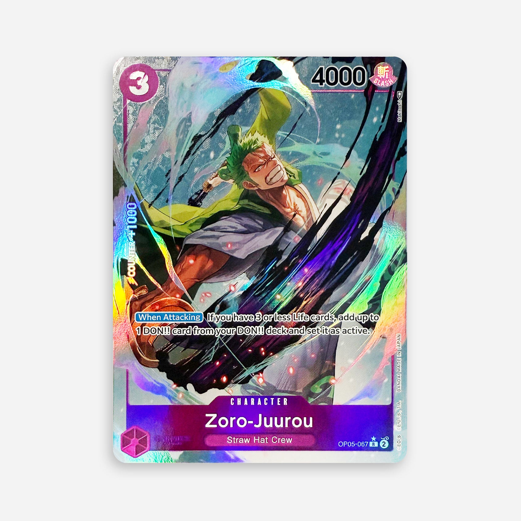 One Piece TCG - Zoro-Juurou OP05-067 V2
