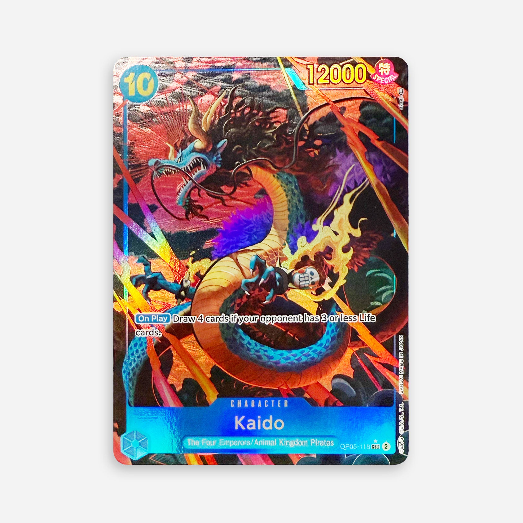 One Piece TCG - Kaido OP05-118 V2
