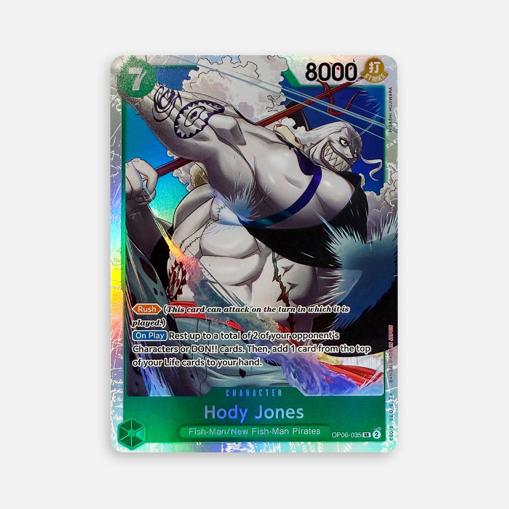 One Piece TCG - Hody Jones OP06-035 V1