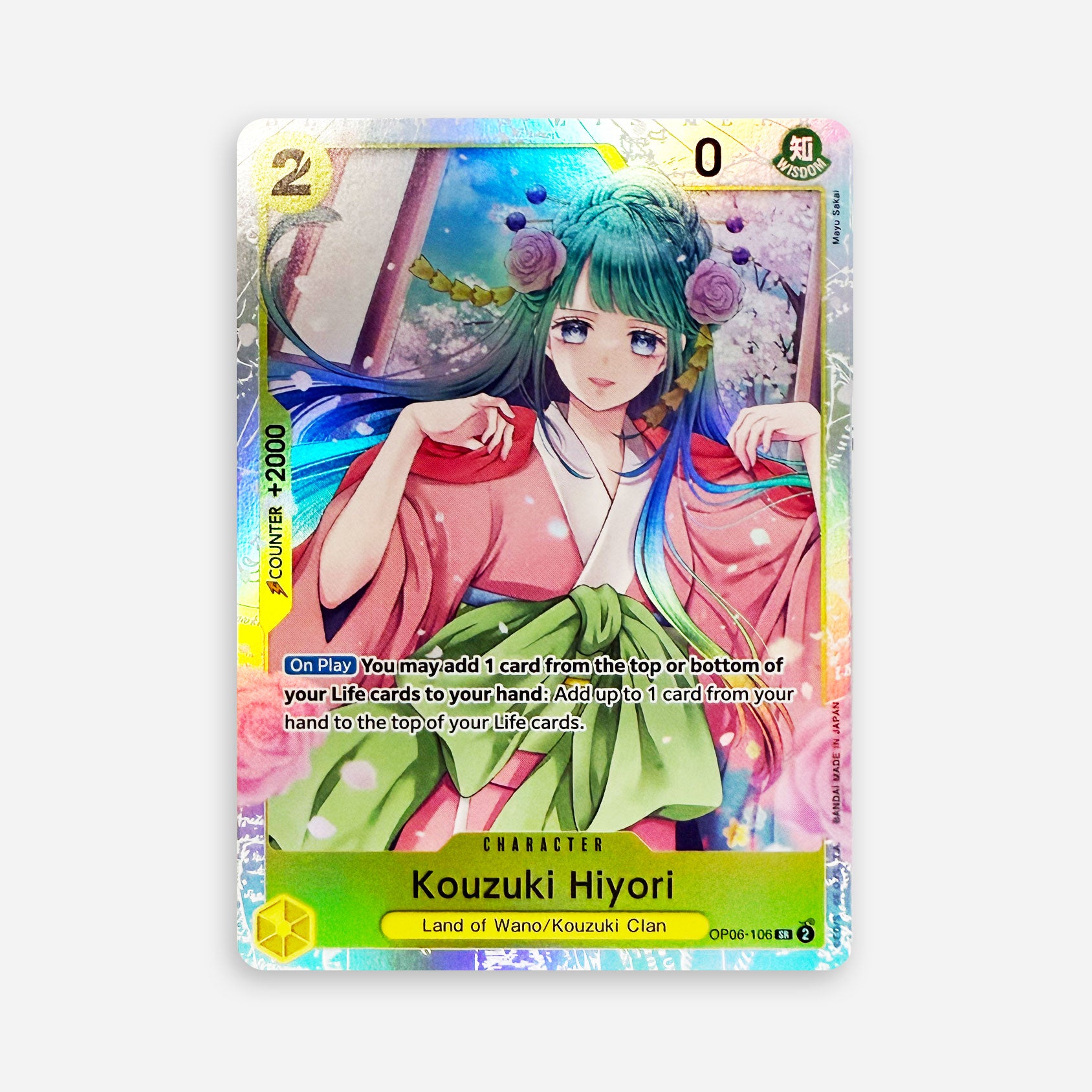 One Piece TCG - Kouzuki Hiyori OP06-106 V1