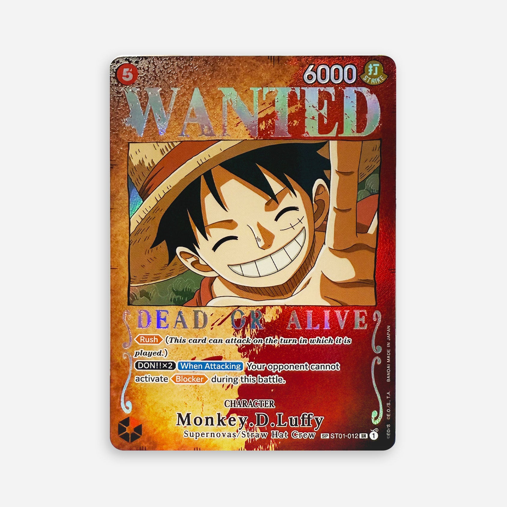 One Piece TCG - Monkey.D.Luffy ST01-012