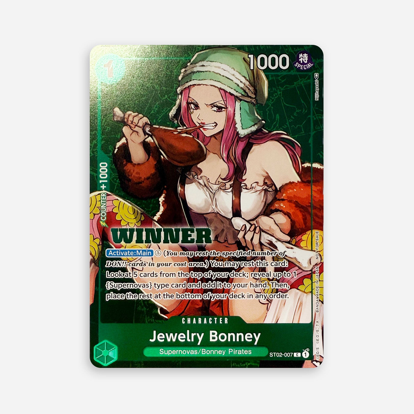 One Piece TCG - Jewelry Bonney ST02-007 V.2