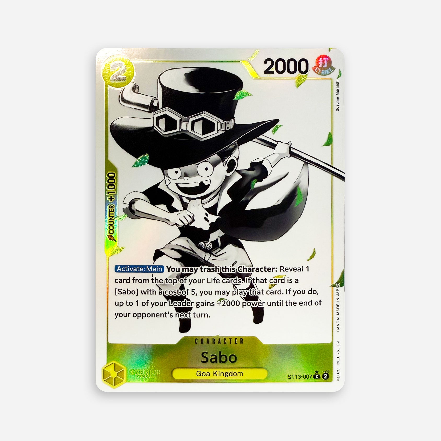 One Piece TCG - Sabo ST13-007 V2