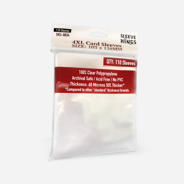 Sleeve Kings - 4XL 103x128mm - 110 pack - Made In Camelot