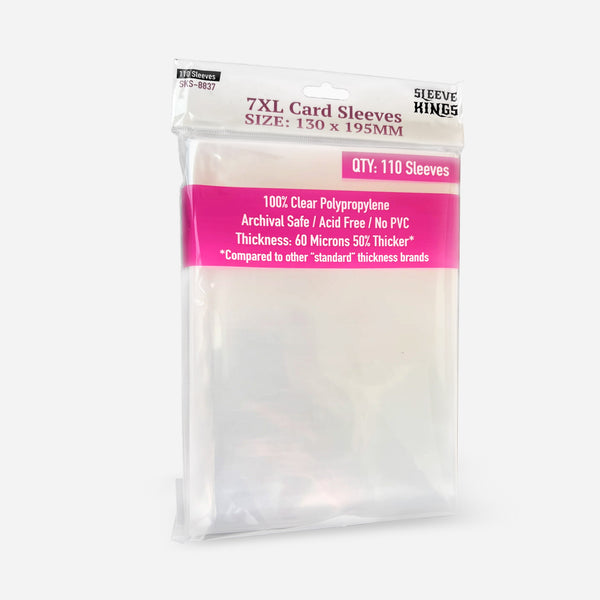 Sleeve Kings - 7XL 130x195mm - 110 pack - Made In Camelot