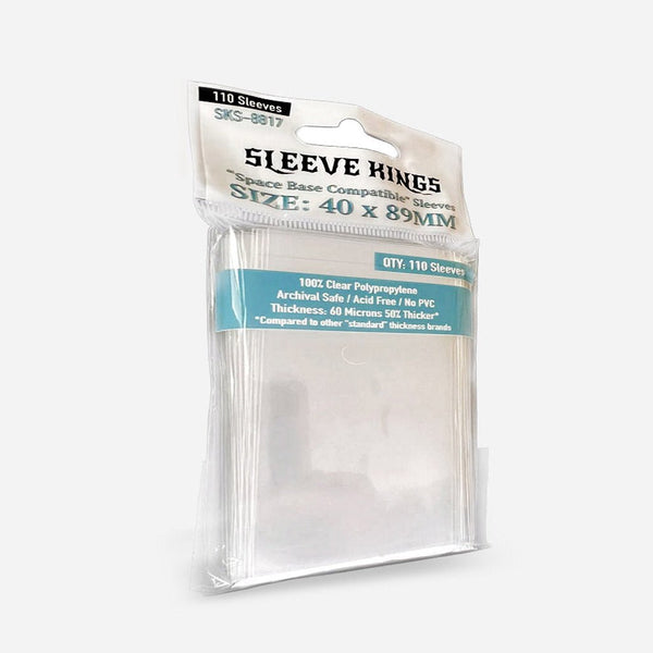 Sleeve Kings - 40x89mm - 110 pack - Made In Camelot