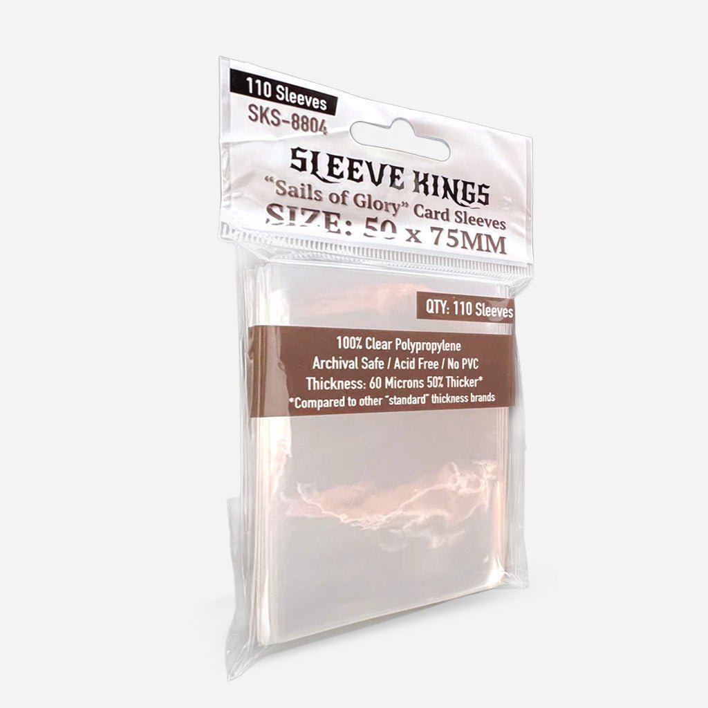 Sleeve Kings - 50x75mm - 110 pack - Made In Camelot