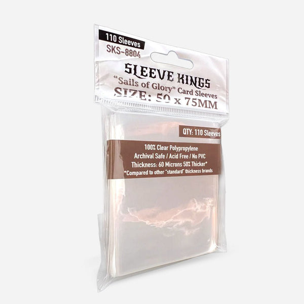 Sleeve Kings - 50x75mm - 110 pack - Made In Camelot