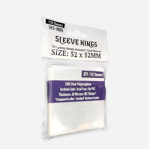 Sleeve Kings - 52x52mm - 110 pack - Made In Camelot