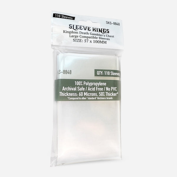 Sleeve Kings - 57x100mm - 110 pack - Made In Camelot