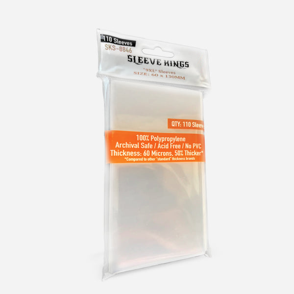 Sleeve Kings - 60x130mm - 110 pack - Made In Camelot
