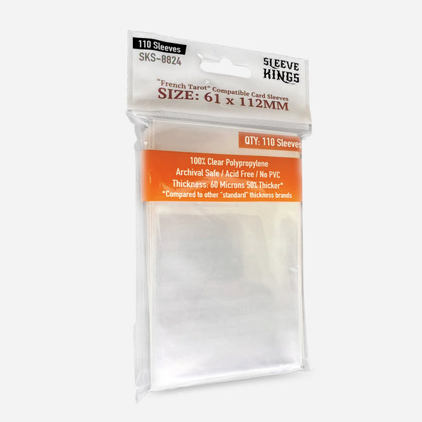 Sleeve Kings - 61x112mm - 110 pack - Made In Camelot