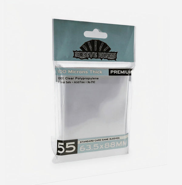 Sleeve Kings - Premium 63.5x88mm - 55 pack - Made In Camelot