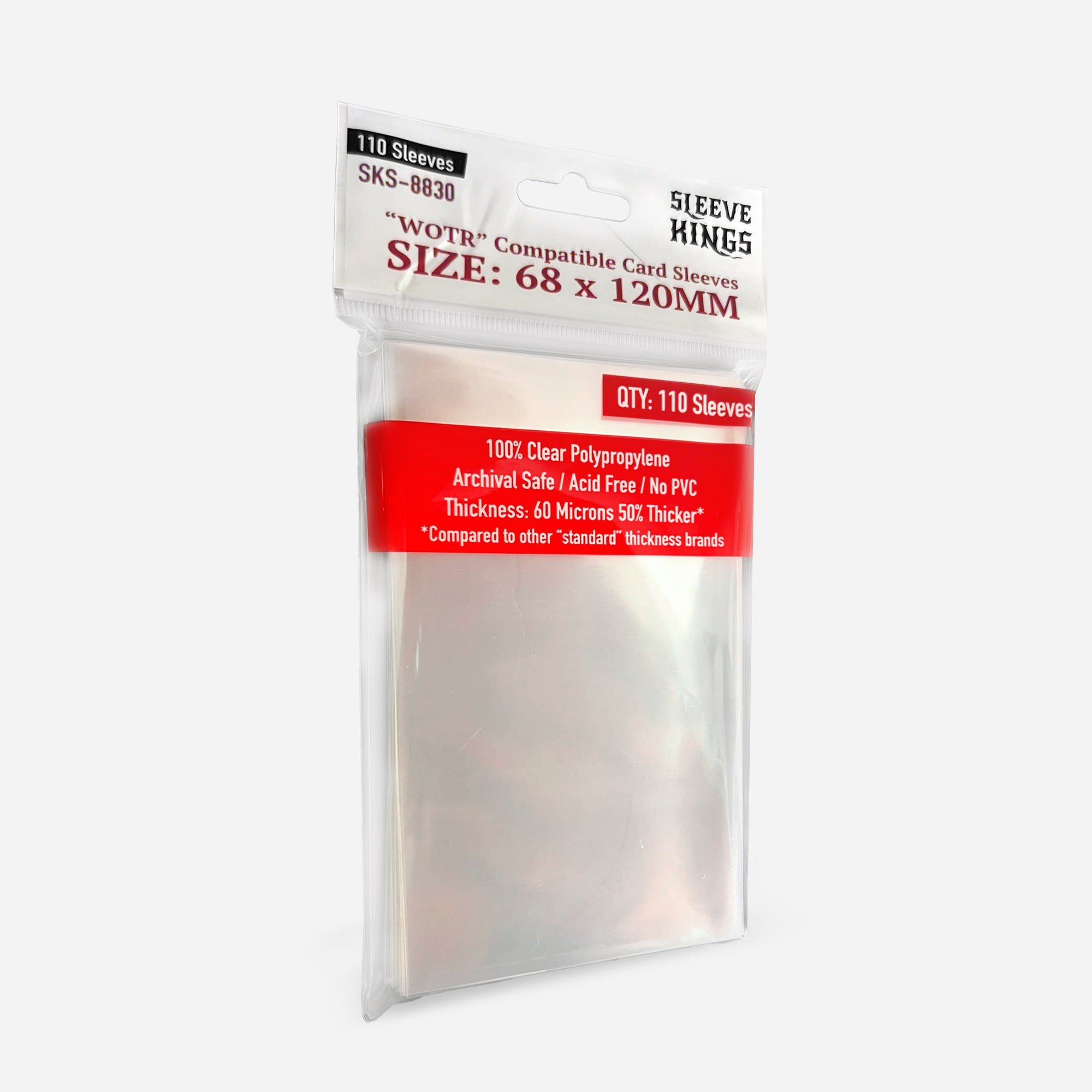 Sleeve Kings - 68x120mm - 110 pack