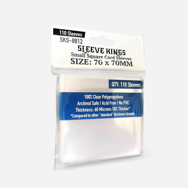 Sleeve Kings - 70x70mm - 110 pack - Made In Camelot