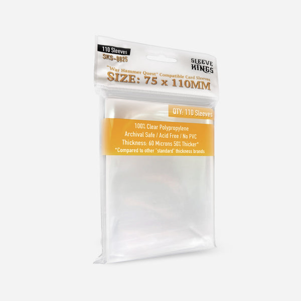 Sleeve Kings - 75x110mm - 110 pack - Made In Camelot