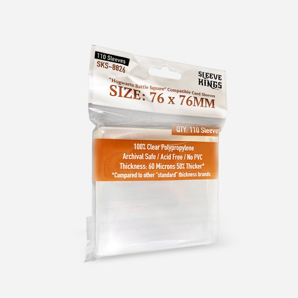 Sleeve Kings - 76x76mm - 110 pack - Made In Camelot